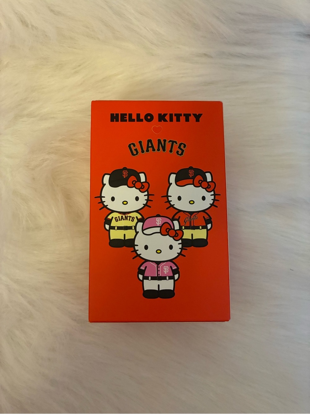 SF Giants x Hello Kitty keychain
